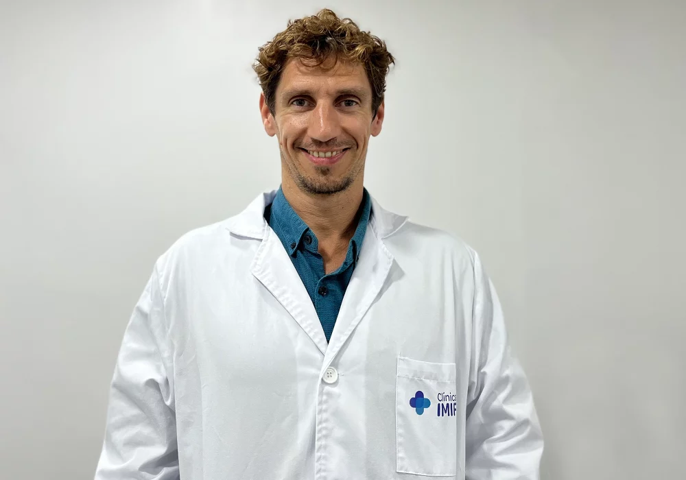 Dr. Gianfranco Martinis del servicio de Cardiología Clínica IMIF